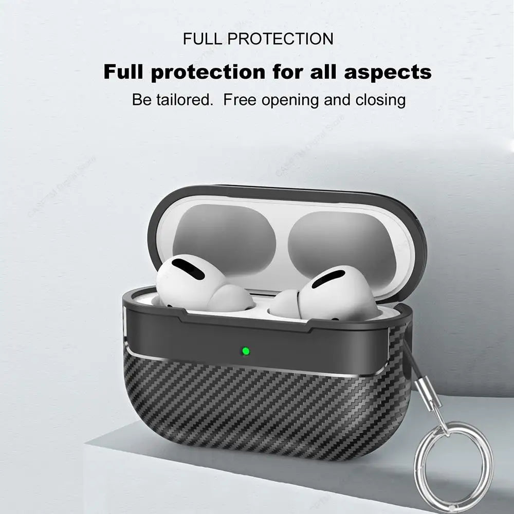 Carbon Fiber Case For AirPods Pro 2023 Wireless Earphone Case For AirPods Pro 2 3 1 Protective Cover For Air Pods Pro 2nd 3rd Image secondaire du produit