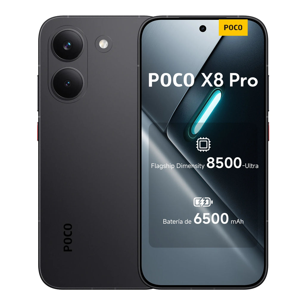 POCO X8 Pro 5G Smartphone 8GB+256GB Dimensity 8500-Ultra 6.59-inch AMOLED 1.5K 120Hz 6210mAh 50MP OIS NFC IP68