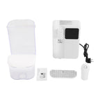 3L White Instant Hot Water Dispenser with LED Display 19*24*29.5cm Fast Heating Water Dispenser Office Desktop Water Dispenser