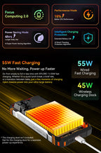 Blackview XPLORE 1 Outdoor Mobile Phone, 5G Waterproof Rugged Smartphone Android 15, 6.78'' 2.4K Display, 16GB+512GB, 20000mAh