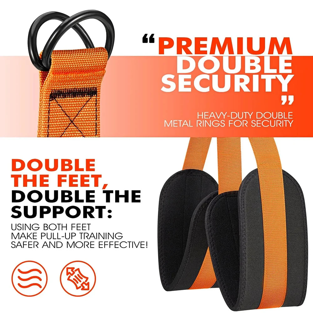 Pull Up Assistance Bands Set Heavy Duty Resistance Strap Pull-ups Assist for Men Women Hanging Training Upper Body Stretching