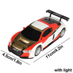 Analog Slot Car Racing R8 Police 1 43 Set Electric Coche Gift Kids For Scalextric Compact Go Ninco Scx Cars Toy