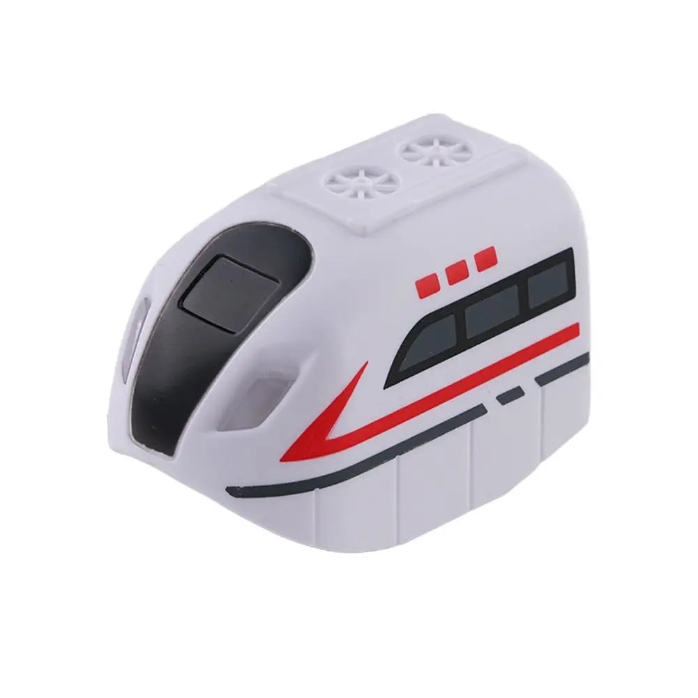 Magnetic Electric Train Car Locomotive Wooden Track Slot Diecast Railway With Two Carriages Train Wood Kid Toy Biro Track