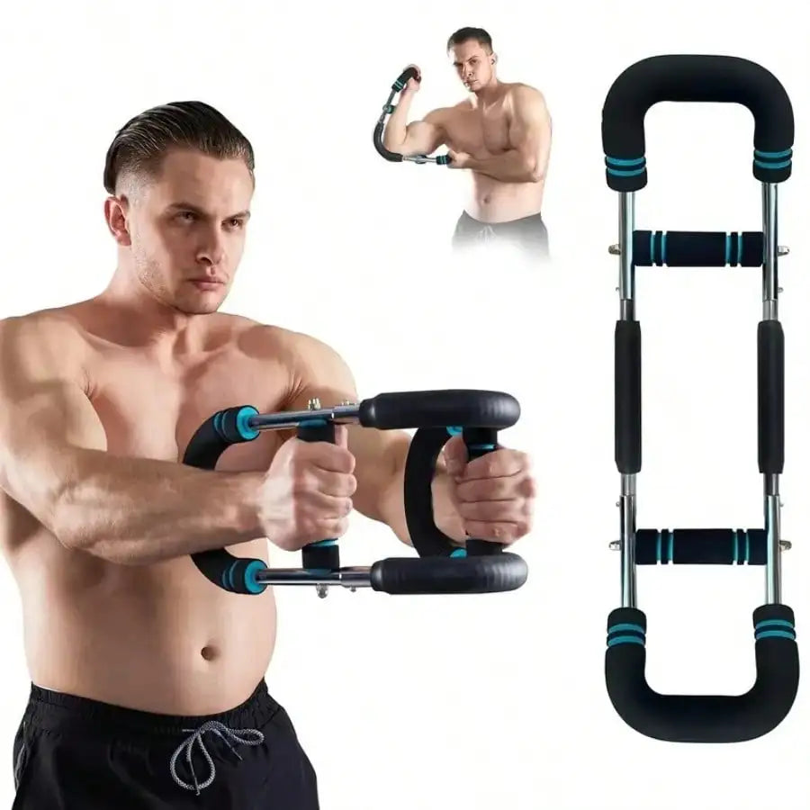 Adjustable Shaker Twister Arm Trainer, Chest & Forearm Workout Equipment, Home Fitness Strengthener for Arm Exercise Image principale du produit