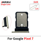 SIM Card Holder For Google Pixel 7 7A 7 Pro SIM Single Card Tray Holder Drawer Phone Holder Adapter Tray Chip Slot Drawer Parts