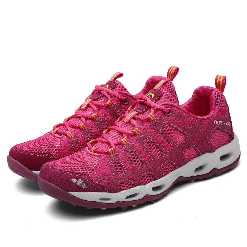 Outdoor Women Trekking Shoes Woman Hiking Camping Tourism Treking Sneakers Mountain Hike Tracking Wandelschoenen Dames Summer