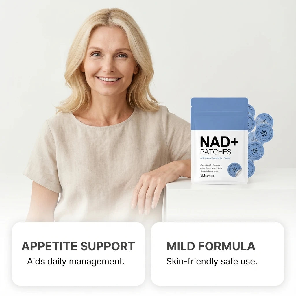 Energy Enhance Patch Boost Focus Vitality Immune Support Weight Management Lightweight Design Rejuvenation Patches