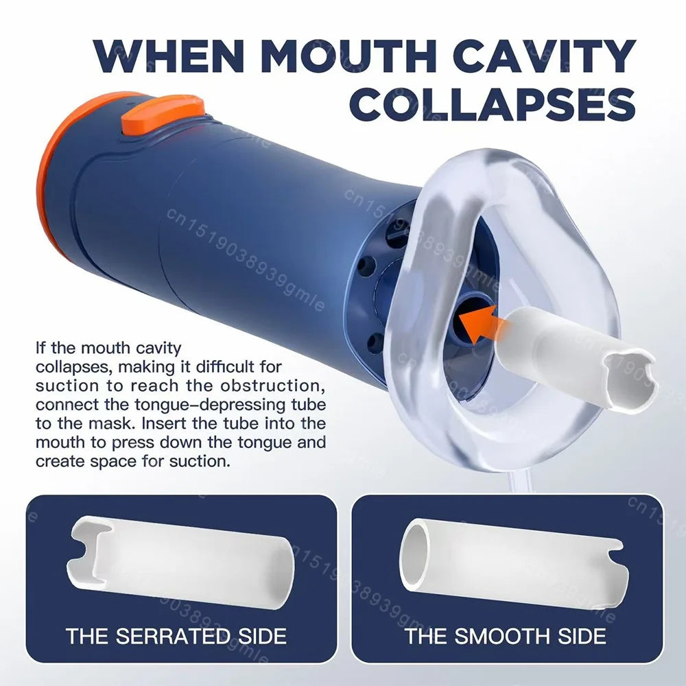 Auto CPR First Aid Choking Device Outdoor Home Choking Emergency Equipment Adults Children Breath Rescue Anti Suffocation Device