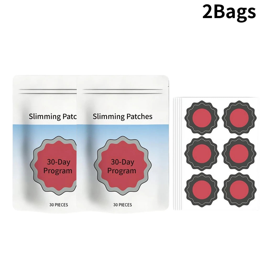 Patches | 30pcs 1-10bags Slimming Patches, Scientific Formula Controls Appetite, Weight Management Assistance Sticker Body Care
