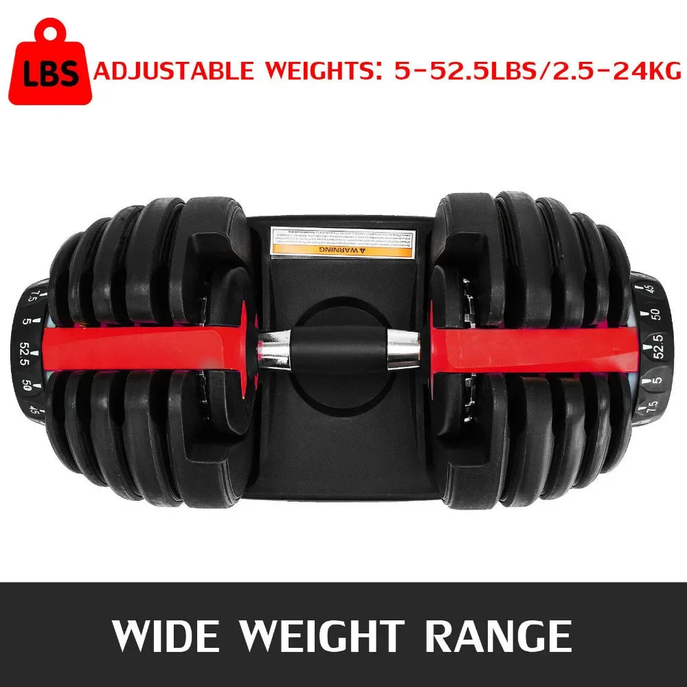 SIHAO Adjustable 52.5lbs Dumbbell Fitness Equipment Training Arm Muscles Dumbbell Free Shipping Adjustable Bumbbell Image principale du produit