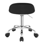 WOLTU Swivel Office Stool with Wheels Height Adjustable Computer Chair With Low Backrest Work  Roller Rocker Dressing Stool