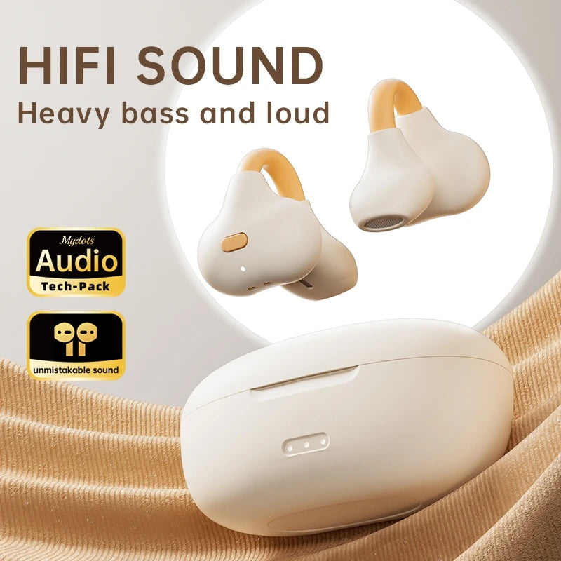 Lenovo Wireless Headsets Bluetooth 5.3 ENC Earbuds LED Power Display TWS Sport Noise Cancel Headphone with Mic For IPhone