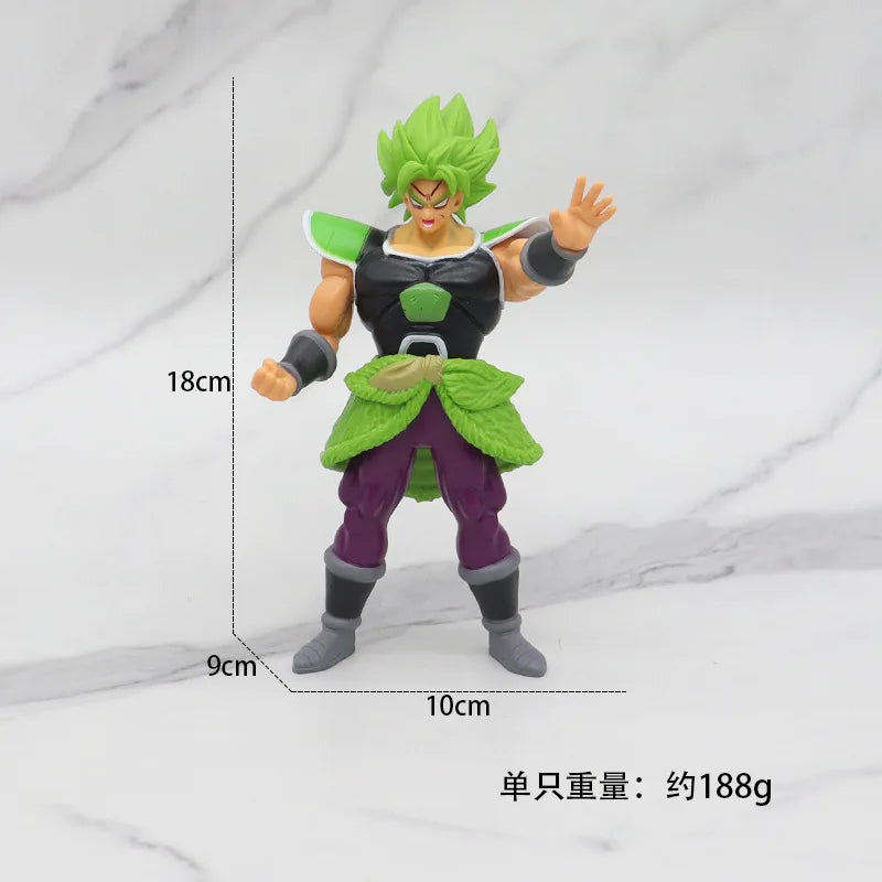 Dragon Ball Z Super Saiyan Anime Figurine Model Gillen Rose Goku Broly Vegeta Ultra Instinct DBZ Action Figures Collection Toy