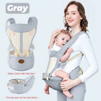 New 2 in 1 Baby Waist Stool Ergonomic Breathable Mesh Baby Carrier Detachable with Hip Seat Infant Baby Hipseat Baby Supplies