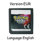 Pokemon Series DS Game Cartridge Video Game Console Card HeartGold SoulSilver Diamond Platinum Pearl Multilingual for NDS 3DS