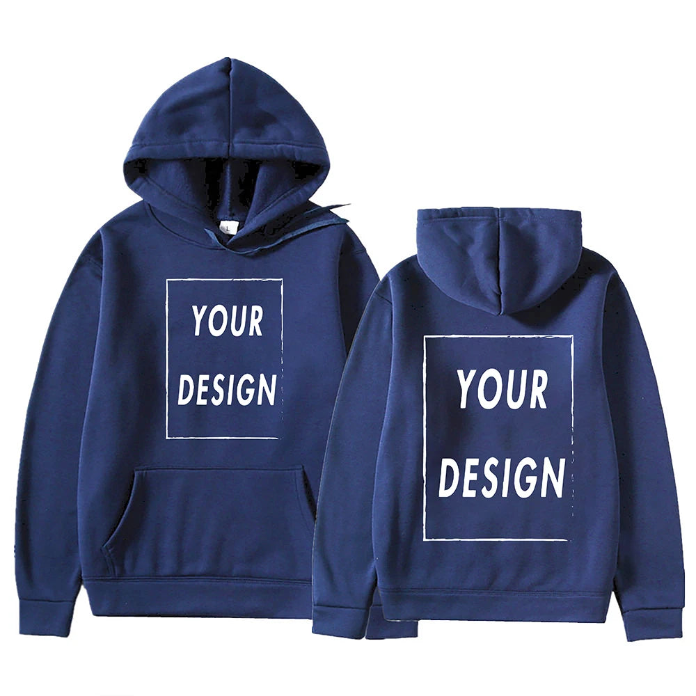 Your Own Design Brand Logo/Picture Personalized Custom Anywhere Men Women DIY Hoodies Sweatshirt Casual Hoody Fashion New Image principale du produit
