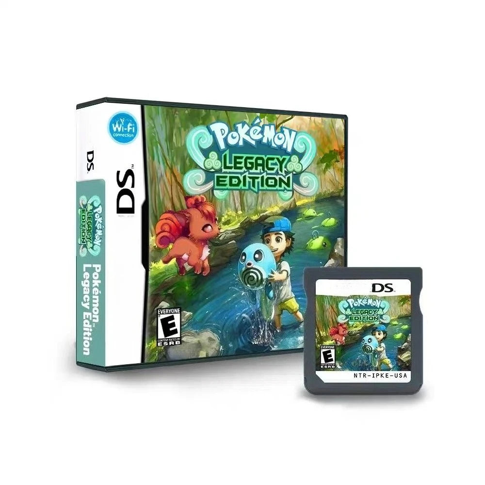 NDS Game Card，Pokémon series Platinum， Pure Heart ，True Soul ， Conquest，Garbage Gold， New  Version English  Game