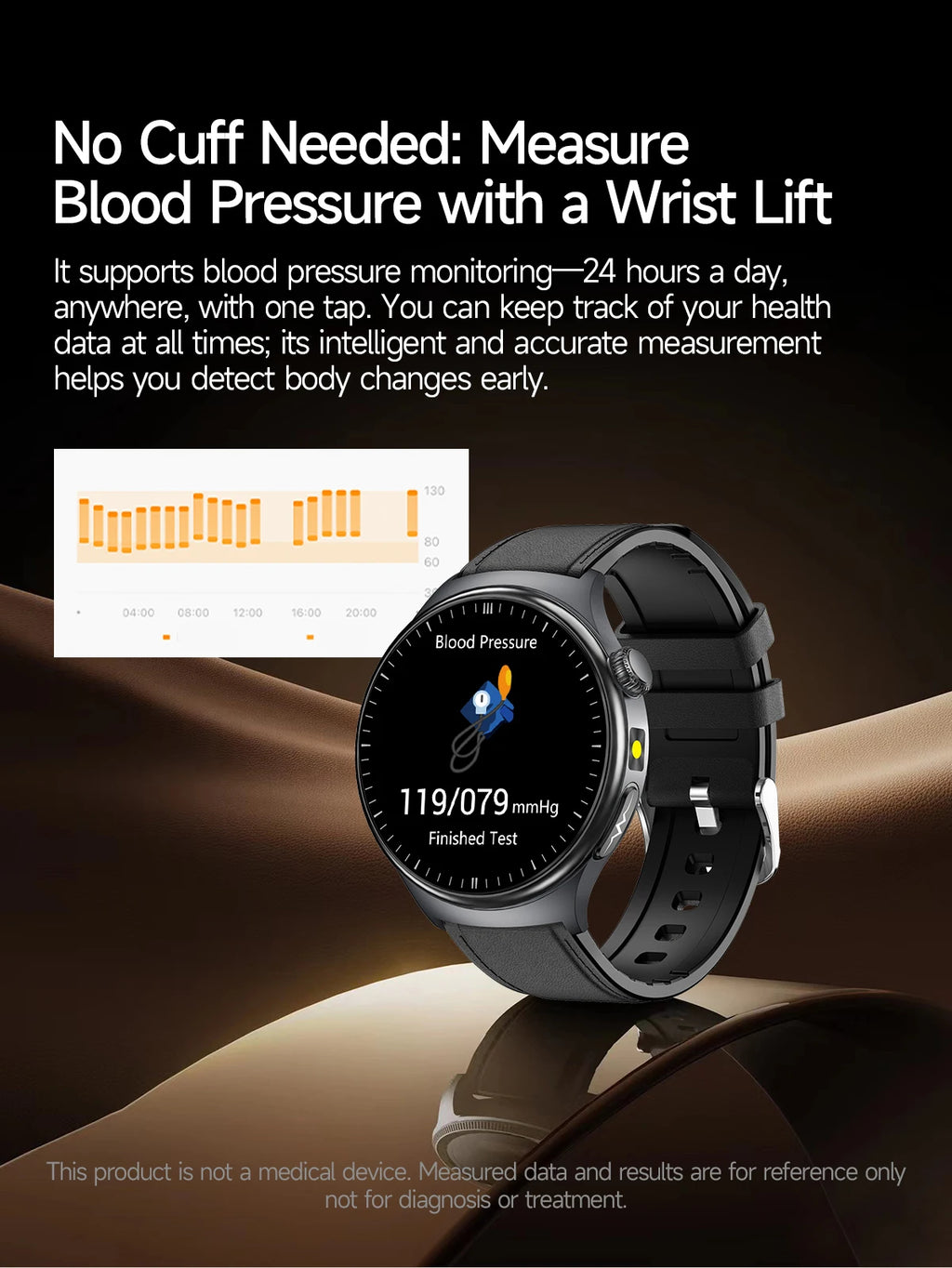 2026 New Micro Physical Examination Health SmartWatch Men ECG Uric Acid Lipids Blood Pressure BT Call Smartwatch For Android IOS