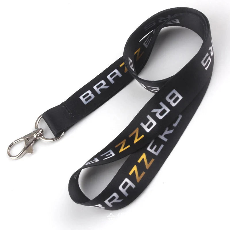 10 Pcs/lot Custom logo lanyard Neck Rope Keychain Personal Print With My Logo Company Name Wholesale of customized Landyard