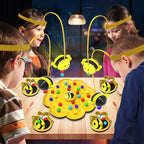 Bumble Bee Magnetic Toy Funny Family Board Games Montessori Sorting Puzzle Fishing Toys Interactive Games for Kids and Adults