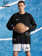 2025 Mens Quick Dry Workout T-Shirt Moisture Wicking Training Top Gym Fitness Long Sleeve Running Basketball Tee Athletic Wear