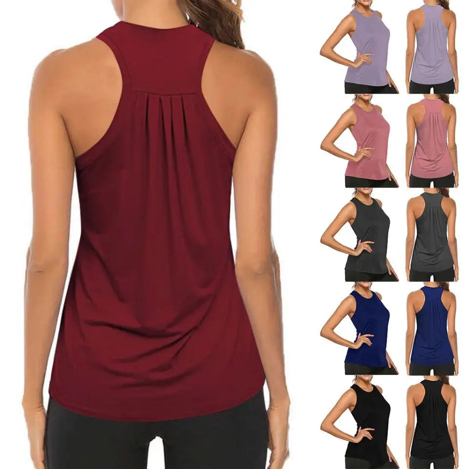 Womens Dry Quick Breathable Gym Yoga T Shirts Women Sport Tee Fitness Running Short Sleeve Tops Workout Training Cloth Image principale du produit