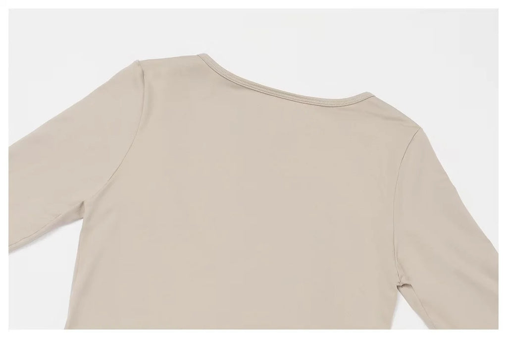 Yoga Clothing Cover-up for Women with Cross Straps, Slim Fit Sports Top, Fitness Long-sleeved and Beautiful Pilates Clothing