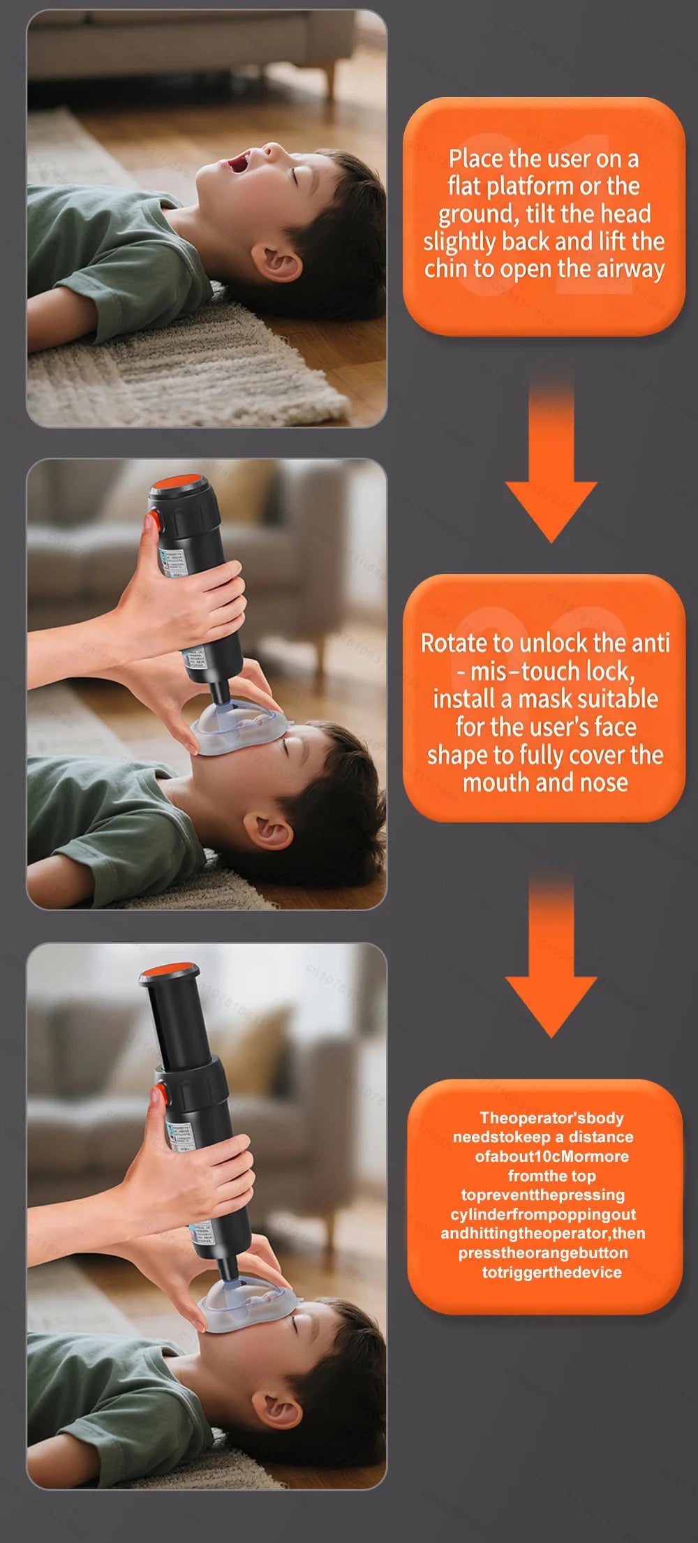Automatic Choking Rescue Device First Aid Kit for Kids and Adults Anti Asfixia Device Emergency Sucker Tools rescue