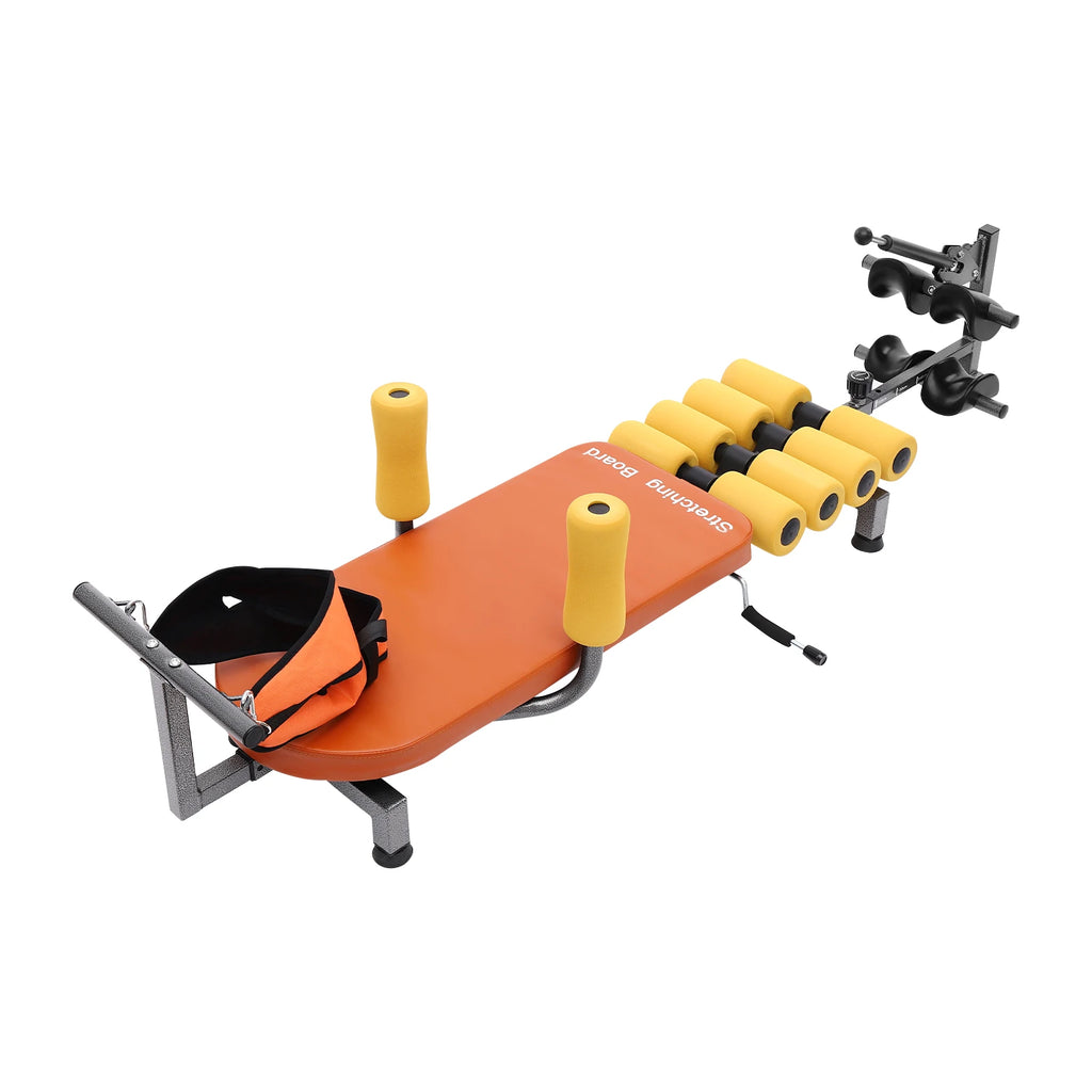 Training Bench Back Adjustable Stretch Bench Neck Stretcher for Tension Relief Portable Spine Stretching Device