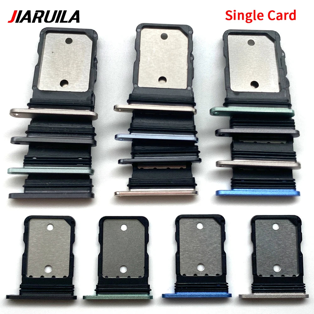 SIM Card Tray Holder For Google Pixel 8 8A 8 Pro Sim Single Card Tray Holder Adapter Chip Drawer Socket Accessories Parts