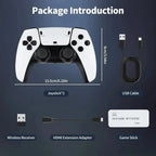 4K HD 64G Video Game Console: M15 Game Stick with 40000+ Classic Arcade Games, Dual Wireless Gamepads Two-Player TV System