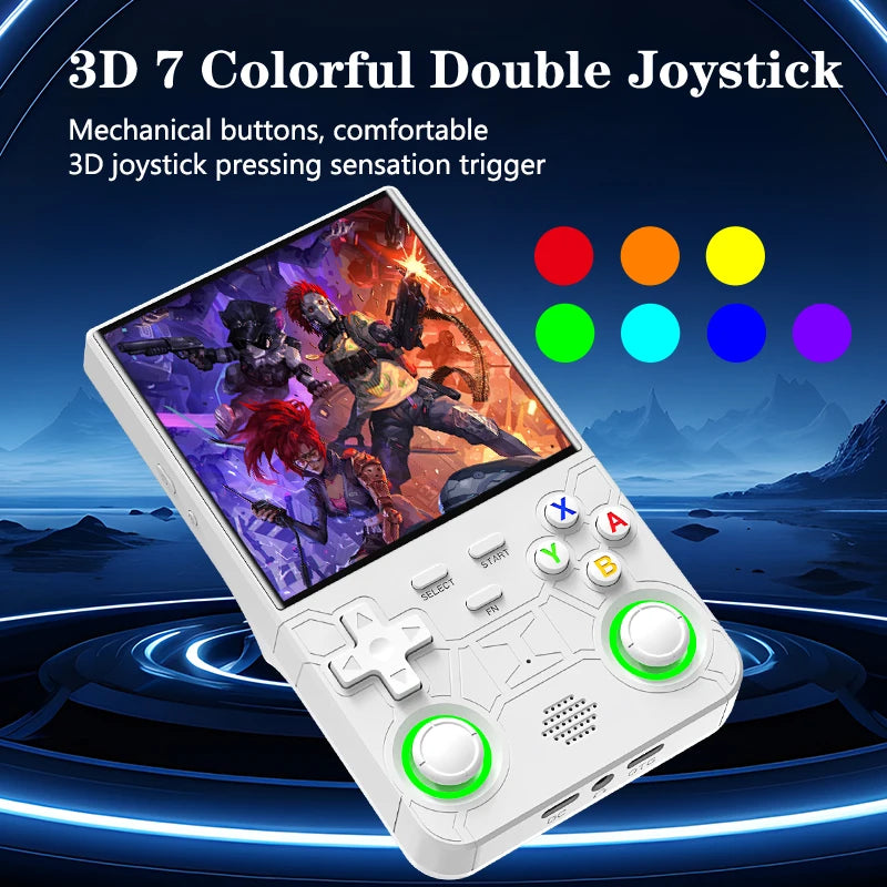 R36 Ultra Handheld WIFI Game Player 4 Inch IPS Screen Open Source Retro Video Player 64G/128G Memory up to 20000+ Games
