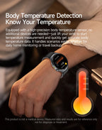 2026 New Accurate Body Health analysis Smart Watch Men ECG Blood lipids Uric acid Blood Pressure Body Fat Voice Call Smartwatch