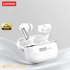 Choice Lenovo LE208 Wireless Leather Earphones Bluetooth 6.0 ENC Earphones Noise Reduction Headphone Low Latency Gaming Headset