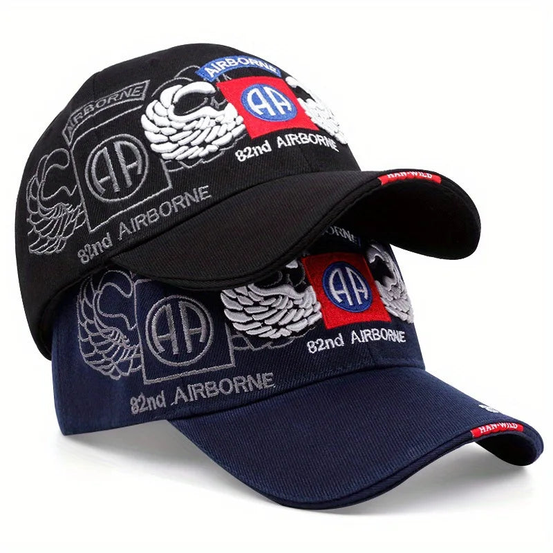 New Men's Tactical Hat Outdoor Fishing and Mountaineering  Baseball Cap 82nd Airborne Image principale du produit