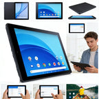 10.1 INCH RAM 2GB ROM 32GB V9 Android 9.0 Tablet PC CPU MT8167  (Quad core,2M cache) Processor Dual Camera WIFI DC Charge
