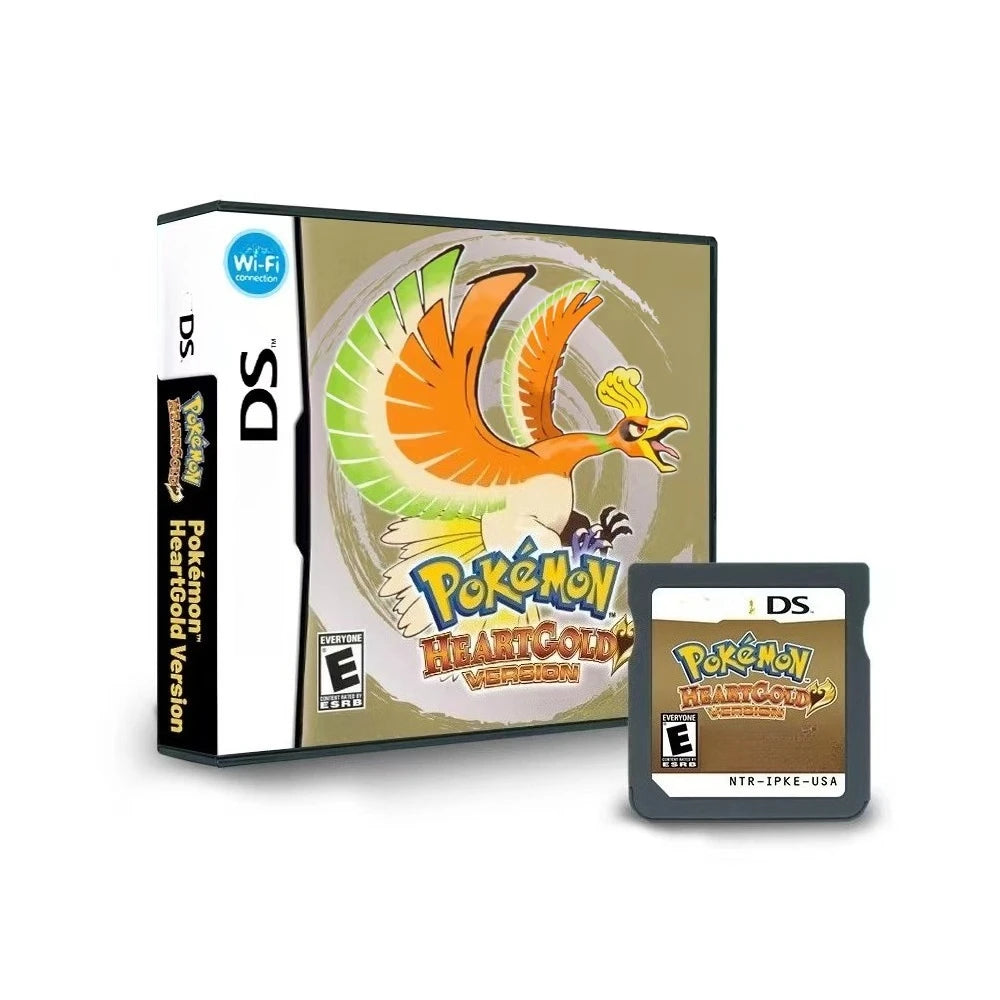 NDS Game Card，Pokémon series Platinum， Pure Heart ，True Soul ， Conquest，Garbage Gold， New  Version English  Game