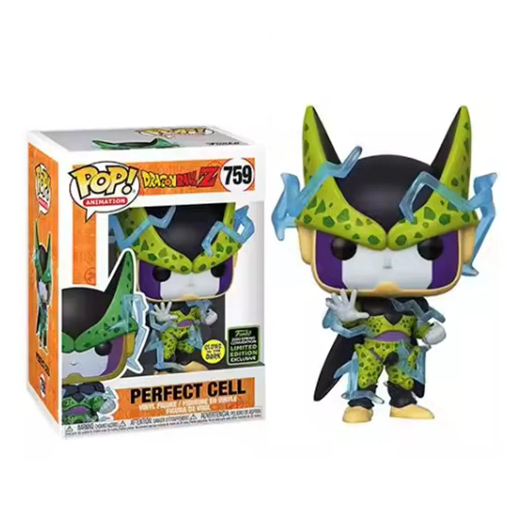 Funko Pop Animation Dragonballs Perfect Cell #13 #759 Cell (2nd Form) #1227 Action Figure Toys Gifts Collection Vinyl Dolls