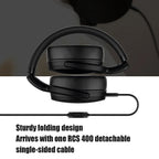 Sennheiser HD 400S Wired Headphones Over Ear HiFi Stereo Bass Noise Isolating Headset with Mic for Smartphone PC Laptop Music