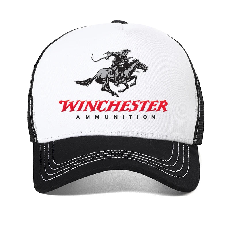 Tactical Winchester Shooting Sports Baseball Cap Fishing Caps Men Outdoor Hunting Jungle Hat Hiking Mesh breathable hats Image principale du produit