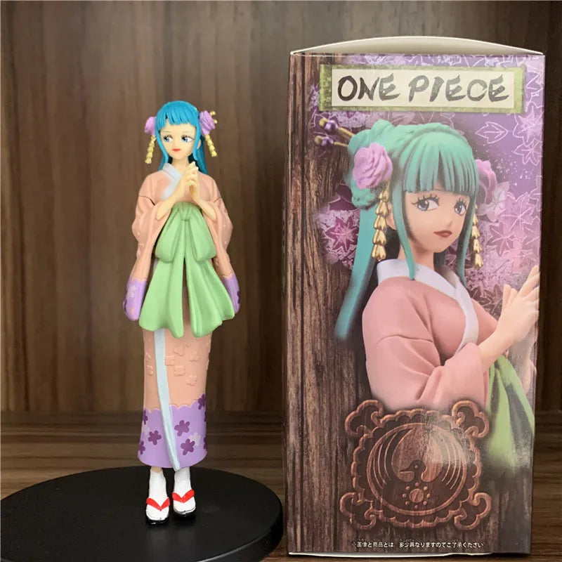 New One Piece Figure Ninja Nami PVC Figures OP Tama Luffy Yamato Kaidou Zoro Sanji Usopp Law Newgate Model Gift Toy