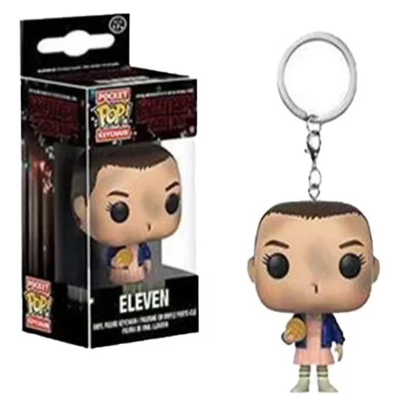 Funko Pop Iron Man Spider-Man Black Panther Captain America Toy Pendant Peripheral Keychain Boy Birthday Gift Christmas Gift