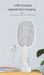 Mosquito Killer Lamp USB Rechargeable Electric Foldable Mosquito Killer Racket Fly Swatter Repellent Lamp Zapper Insects Racket