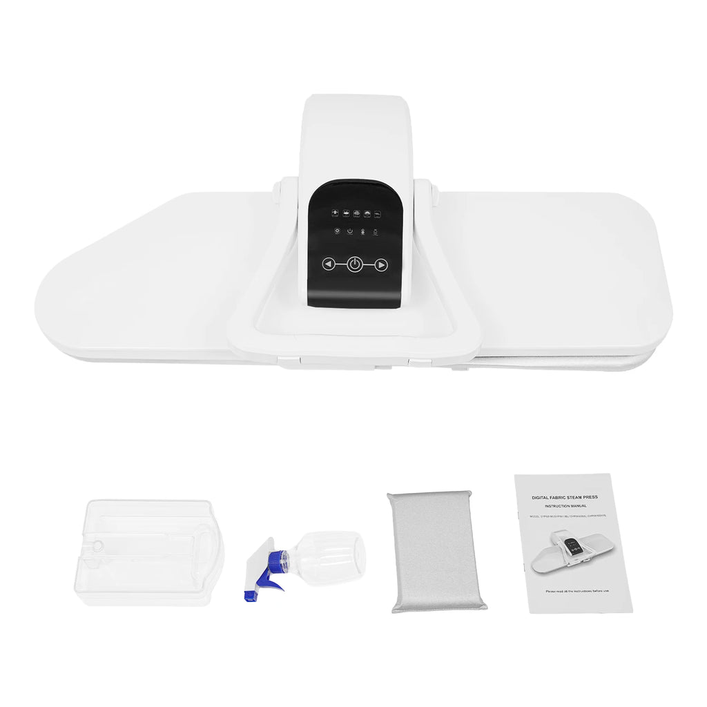 Heavy-Duty Fabric Press Machine 2200W, 36 Inch Steam Press with 5 Fabric Settings & Touch Screen for Home Clothing Store