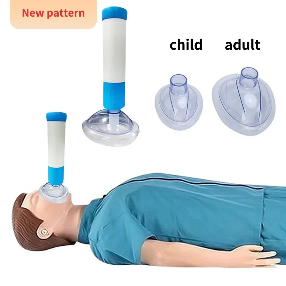 Auto CPR First Aid Choking Device Outdoor Home Choking Emergency Equipment Adults Children Breath Rescue Anti Suffocation Device