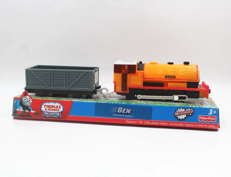 Original Thomas and Friends Electric Train Motorized Engine Railway Train Gordon Donald Douglas Freddie Kid Toy for Boy Children