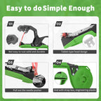 SWANSOFT B13 Garden Plant Binding Machine 50mm Binding Pliers for Vegetables Grapes Cucumbers Plants Garden Tool