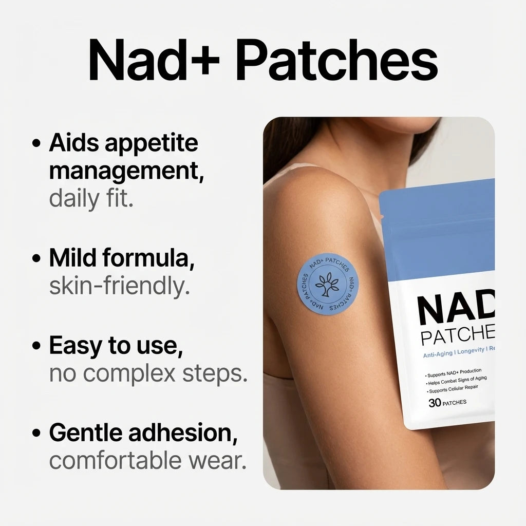 Energy Enhance Patch Boost Focus Vitality Immune Support Weight Management Lightweight Design Rejuvenation Patches