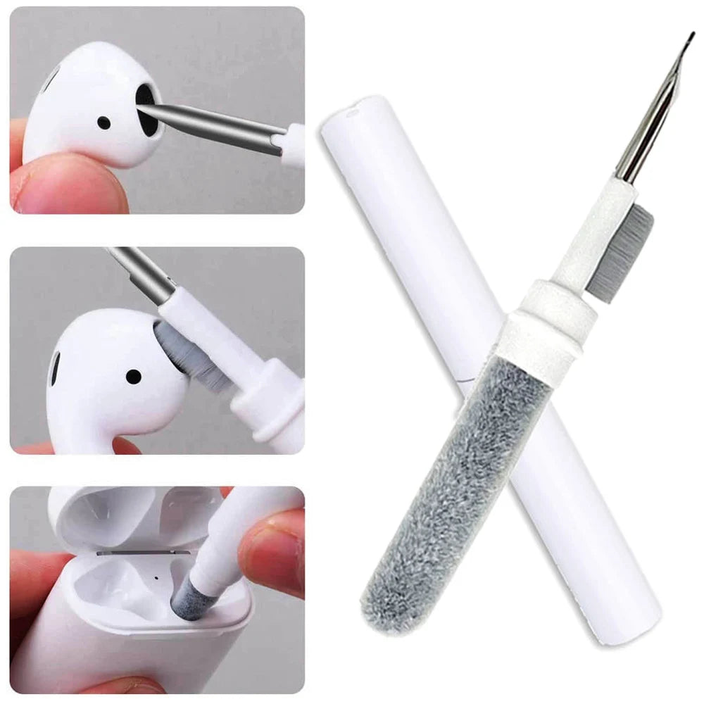 Bluetooth Earphone Cleaning Tools for Airpods Pro 1 2 3 Earbuds Case Cleaning Pen Bursh Kits for Samsung Xiaomi Airdots Huawei Image principale du produit