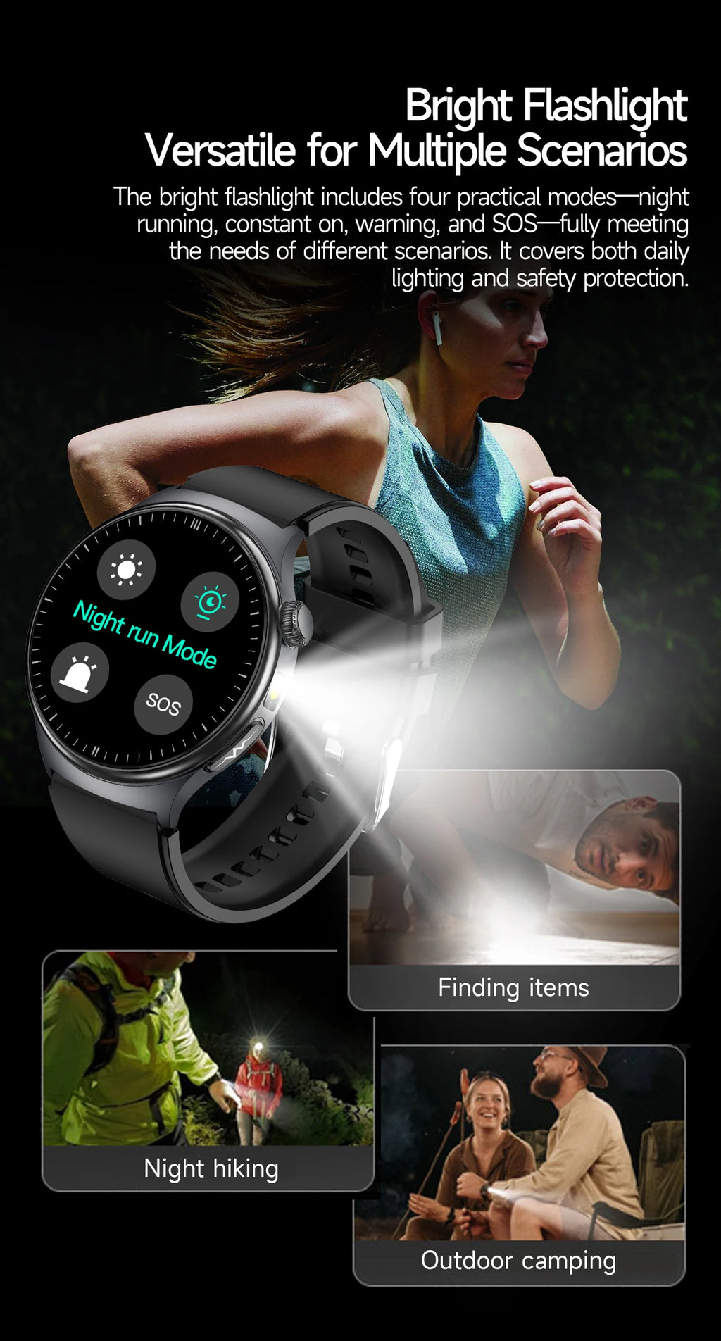 2026 New Accurate Body Health analysis Smart Watch Men ECG Blood lipids Uric acid Blood Pressure Body Fat Voice Call Smartwatch